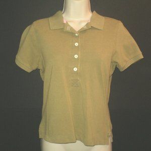 New Canterbury of New Zealand Polo Shirt Women's Size XS Daisy Olive Green